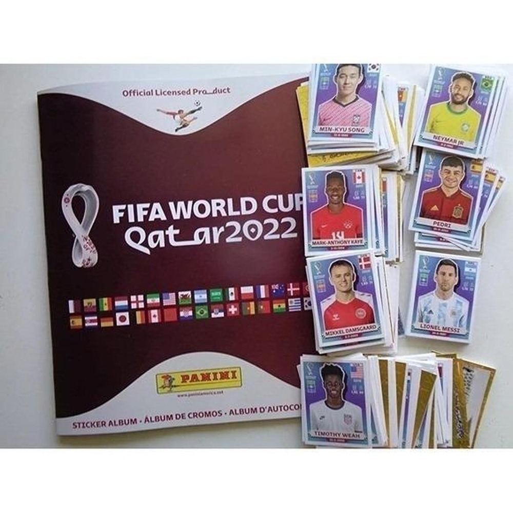 FIFA World Cup QATAR 2022 Panini Soccer Stickers - Pick any 10 stickers